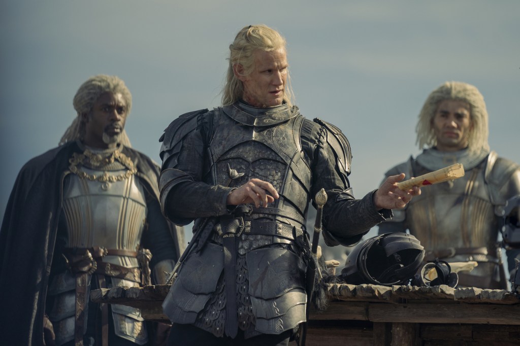 Matt Smith as Daemon Targaryen in House of the Dragon Episode 3