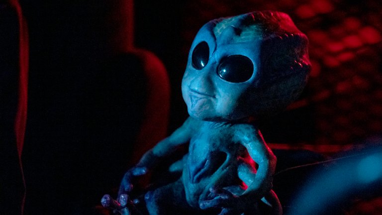 RESIDENT ALIEN -- "Best of Enemies" Episode 215 -- Pictured: Baby Alien --