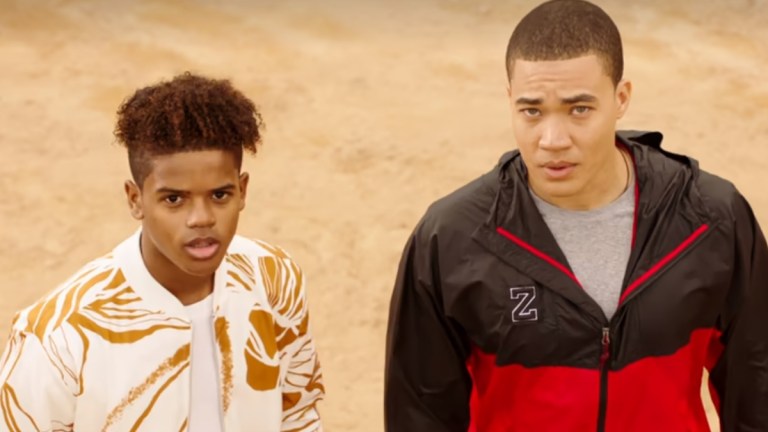 Aiyon and Zayto in Power Rangers Dino Fury