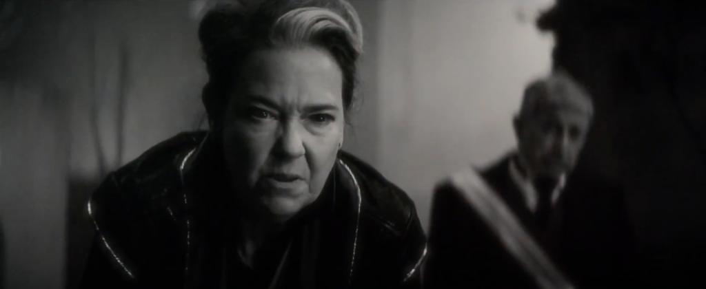 Harriet Sanom Harris as Verrusa in Marvel's Werewolf by Night trailer