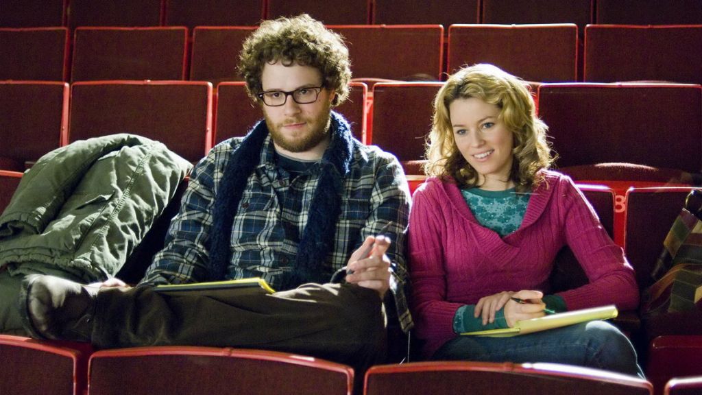 Seth Rogen and Elizabeth Banks in Zack and Miri Make a Porno