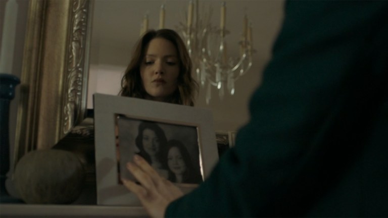 The Capture photo frame screengrab BBC Holliday Grainger