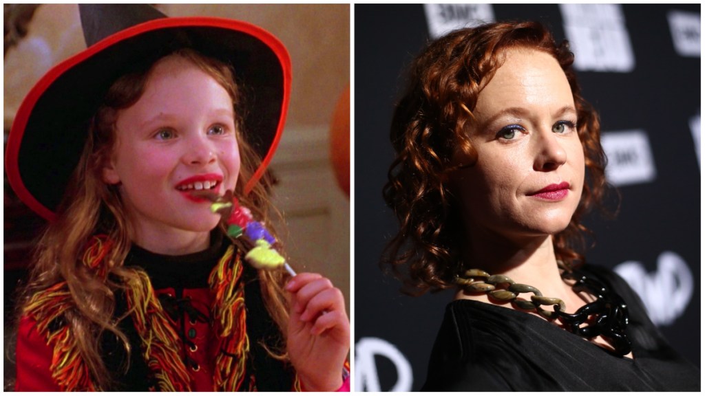 Thora Birch in Hocus Pocus versus 2022