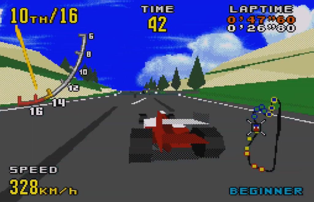 Virtua Racing Sega Genesis