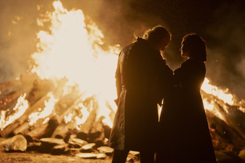 Viserys and Alicent in House of the Dragon Episode 3