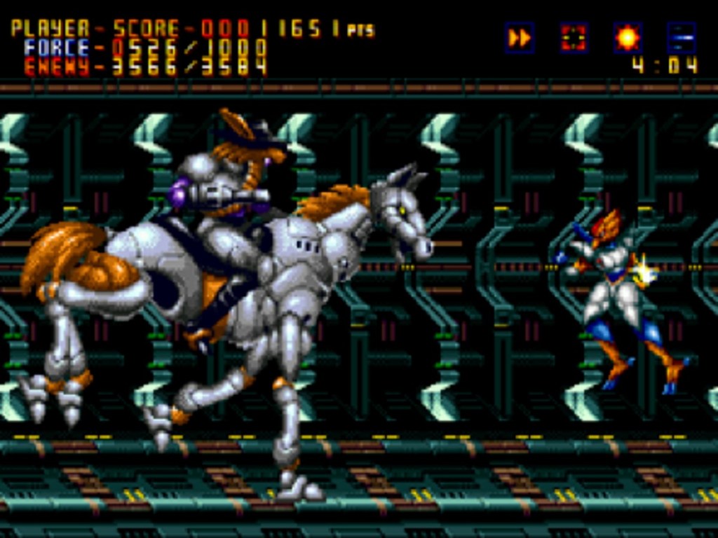 Wolfgunblood Garopa in Alien Soldier