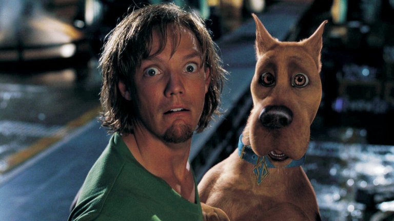 Matthew Lillard as Shaggy Rogers in 2002's Scooby-Doo movie