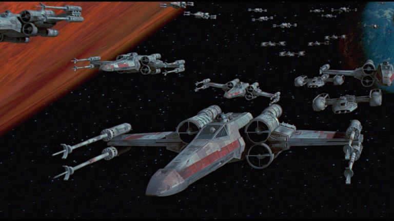 Battle of Yavin in Star Wars: A New Hope