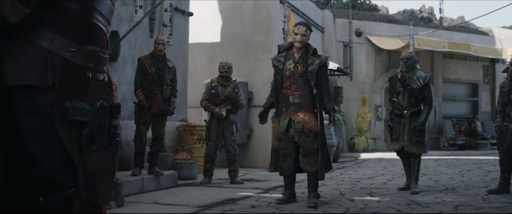 Greef Karga Duels in Star Wars: The Mandalorian
