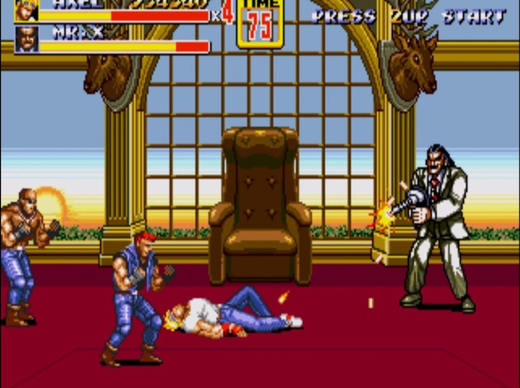 Mr. X in Streets of Rage 2