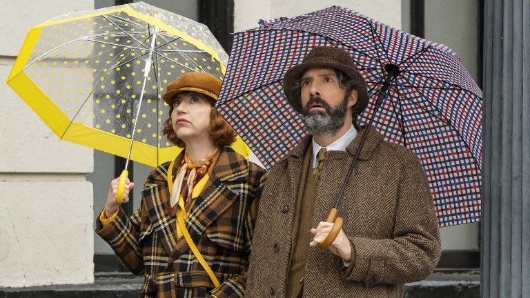 Benedict (Tony Hale) and Number Two (Kristen Schaal)