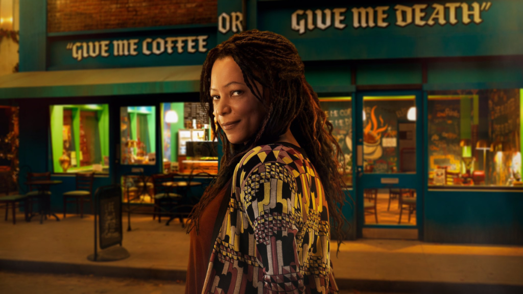 Nina Sosanya as Nina in Good Omens Series Two