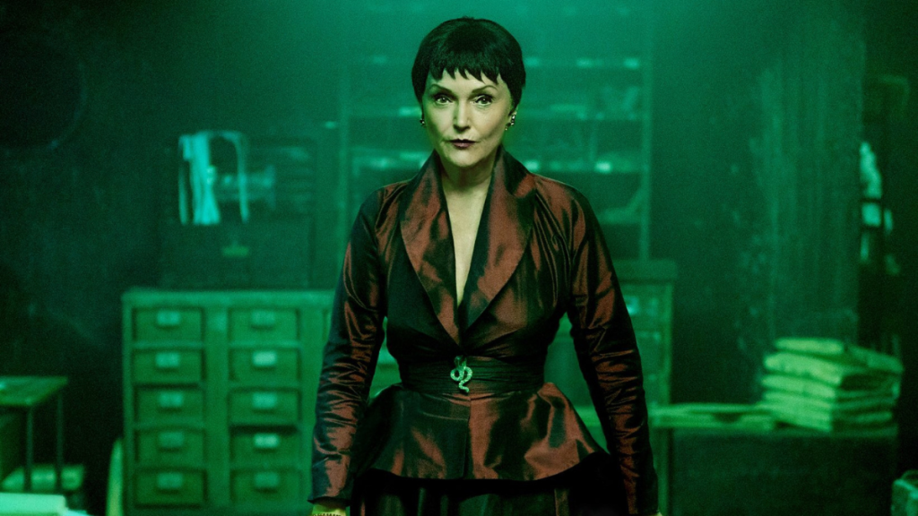Miranda Richardson as Shacks in Series Two of Good Omens
