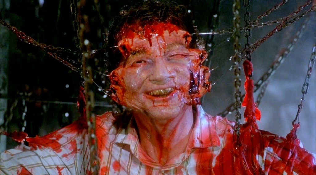 フランクおじさん on Hooks in Hellraiser (1987)