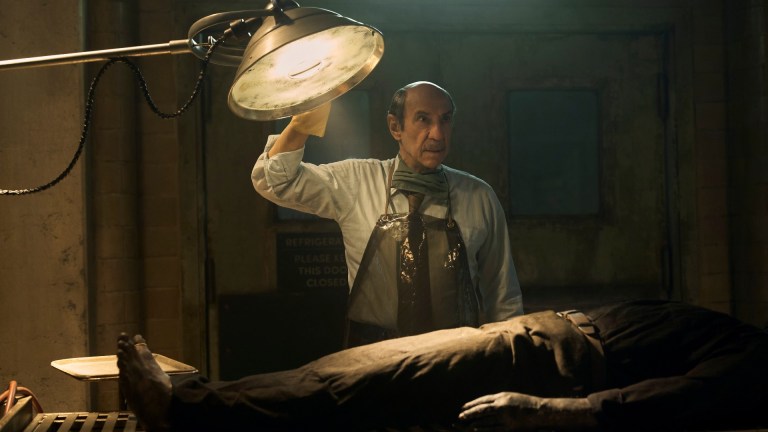 Guillermo del Toro's Cabinet Of Curiosities. F. Murray Abraham as Dr. Winters in episode “The Autopsy” of Guillermo del Toro's Cabinet Of Curiosities.