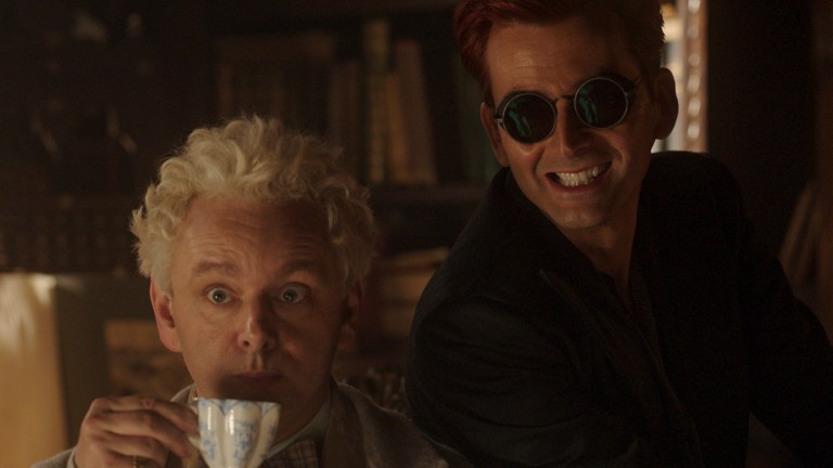 Michael Sheen and David Tennant return as Aziraphale and Crowley in Good Omens series two