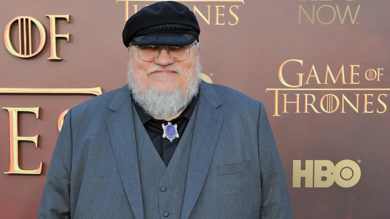 SAN FRANCISCO, CA - MARCH 23: George R.R. Martin Writer/Co-Executive Producer attends HBO's "Game Of Thrones" Season 5 San Francisco Premiere at San Francisco Opera House on March 23, 2015 in San Francisco, California.