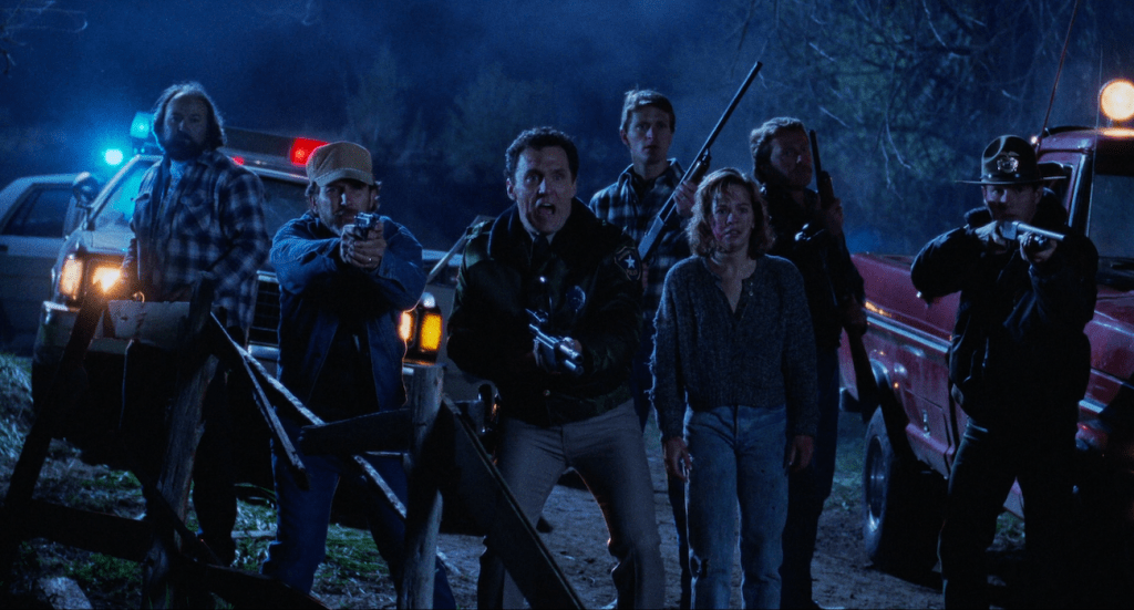 Michael Myers dies by shotgun in Halloween 4