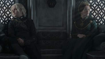 Aegon II (Tom Glynn-Carney) and Alicent Hightower (Olivia Cooke)