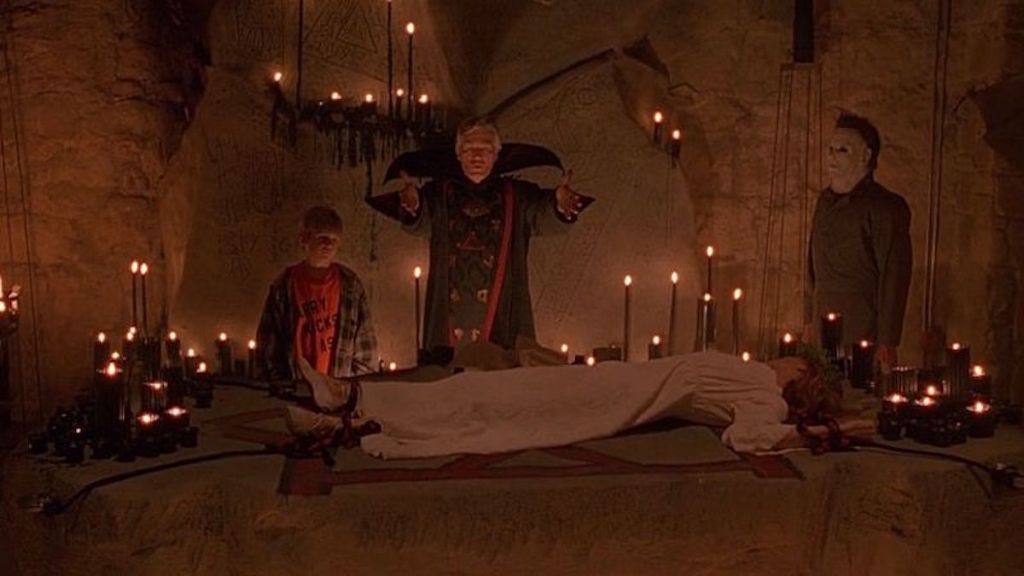 Michael Myers and Cult of Thorn in Halloween 6