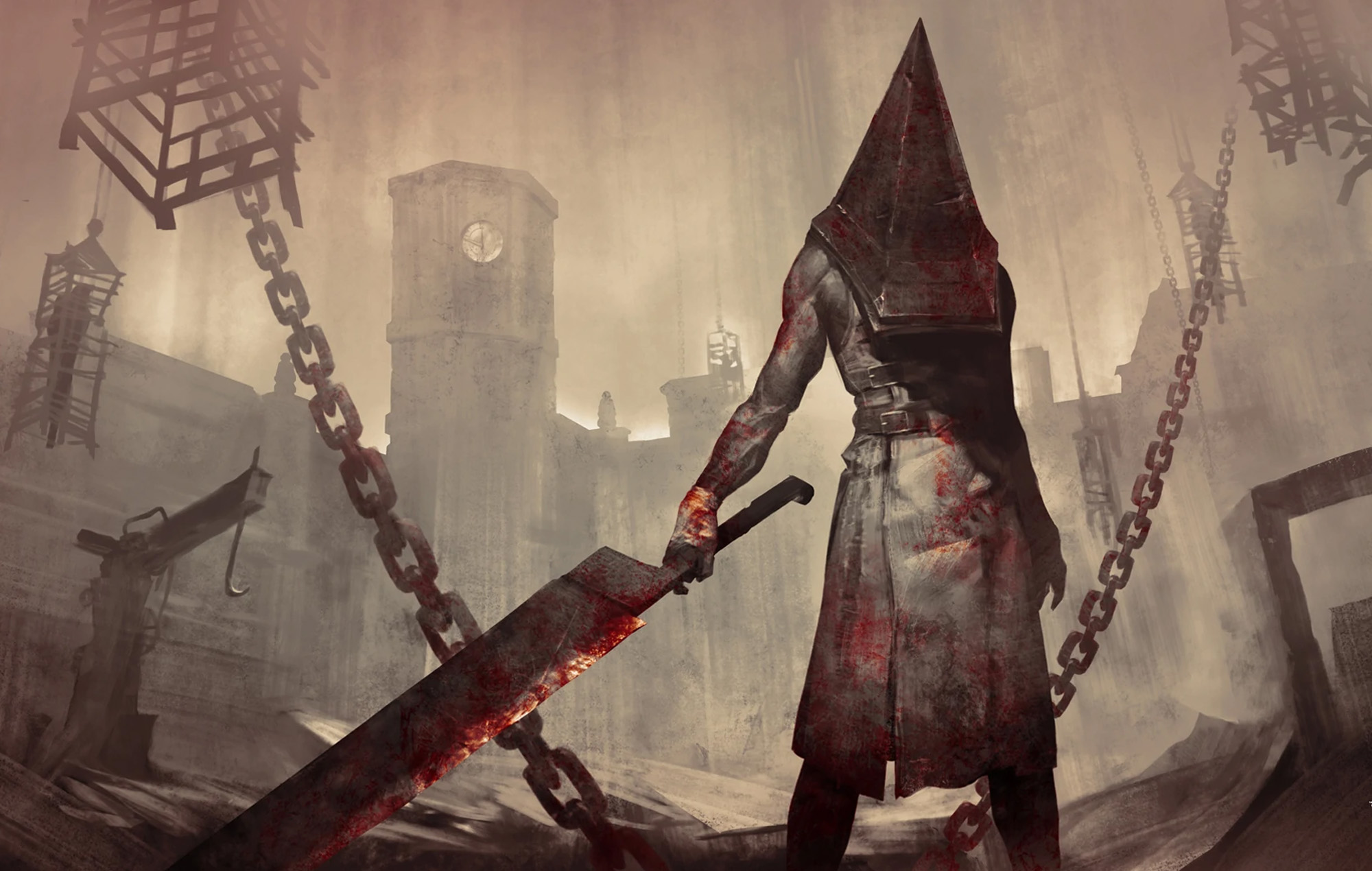 Silent Hill Pyramidhead Sword | 3D model