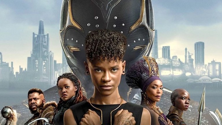 Shuri and Black Panther: Wakanda Forever characters