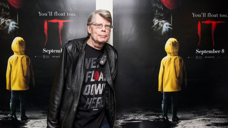 Stephen King in It T-shirt