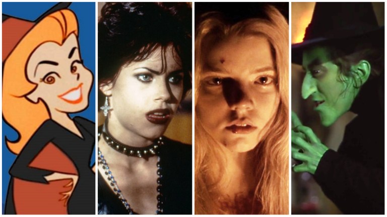 Witches in pop culture like Bewitched, The Craft and The Witch