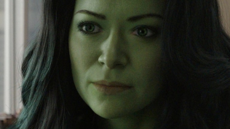 Tatiana Maslany as She-Hulk in Marvel's She-Hulk: Attorney at Law