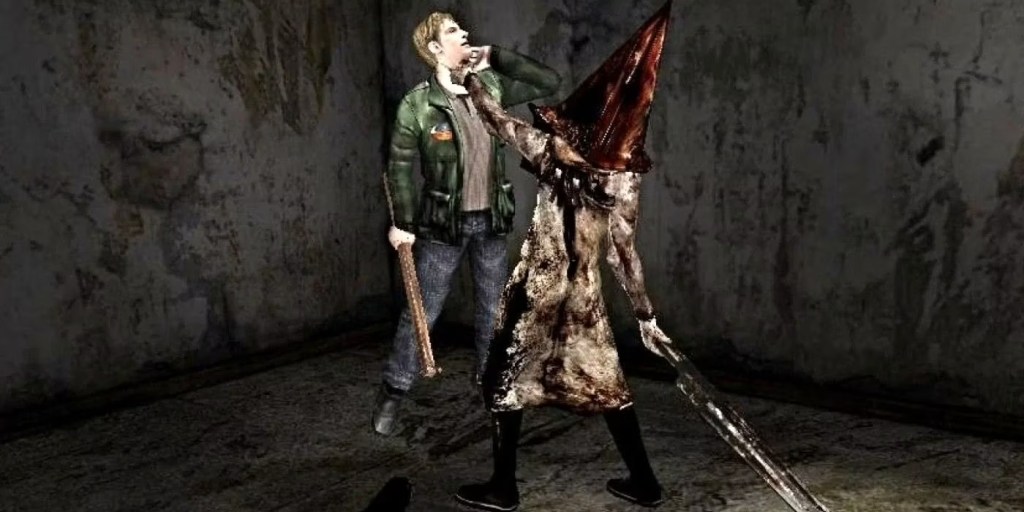 Pyramid Head in Silent Hill 2