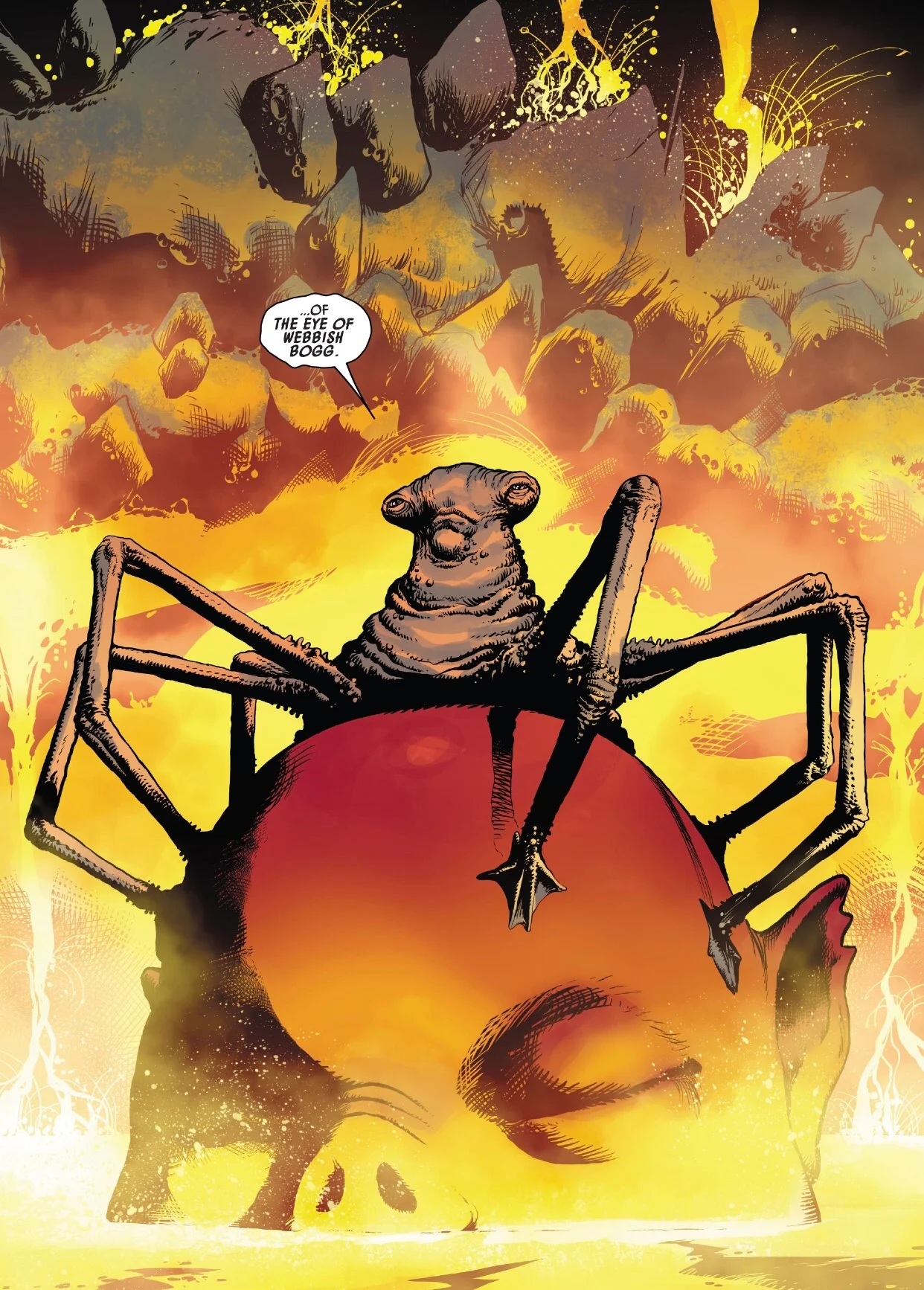 The Eye of Webbish Bog in Marvel's Darth Vader