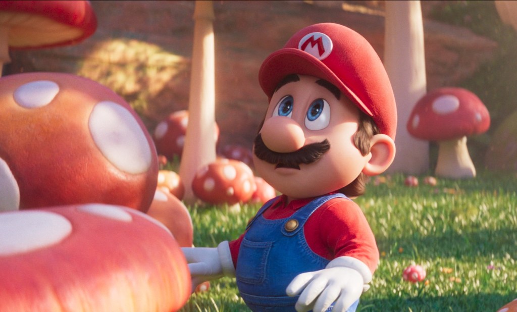 Chris Pratt in The Super Mario Bros Movie