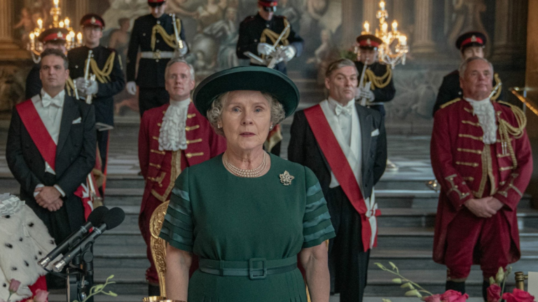 Imelda Staunton as The Queen in The Crown