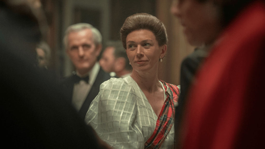 Claudia Harrison as Princess Anne in The Crown