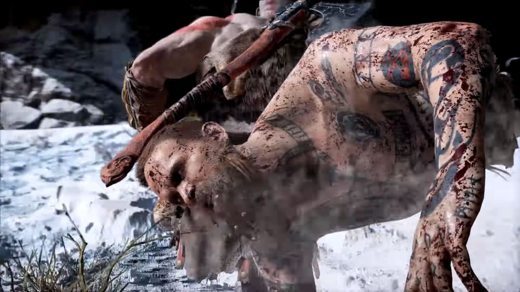Baldur - First Encounter (God of War 2018)