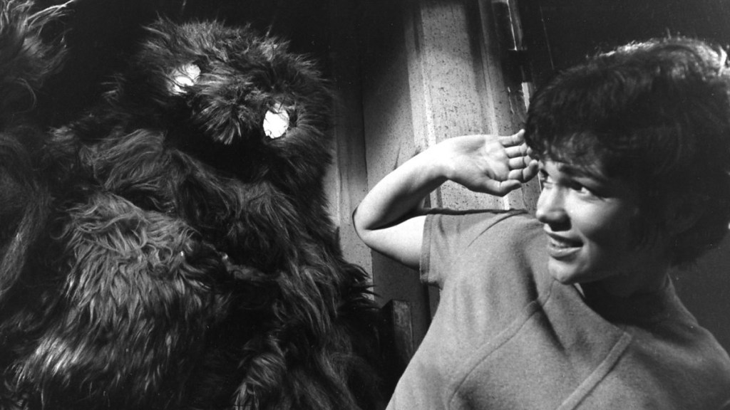 Doctor Who Web of Fear screengrab