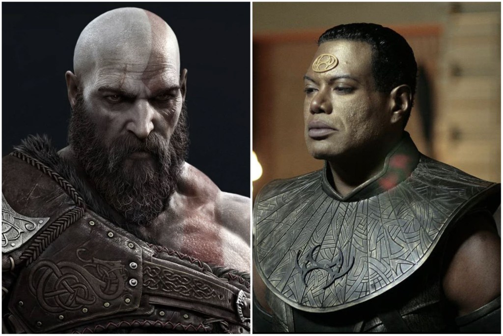 Kratos - Christopher Judge Atreus - Sunny Suljic Freya - Danielle