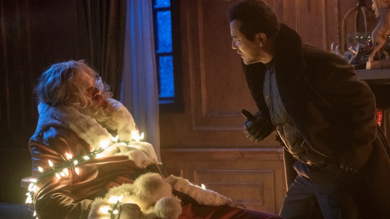 David Harbour and John Leguizamo in Violent Night
