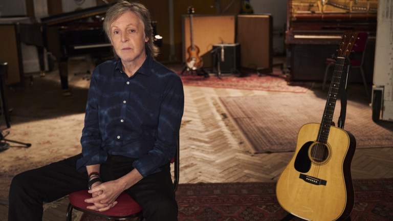 Sir Paul McCartney, in Studio 2 Abbey Road.