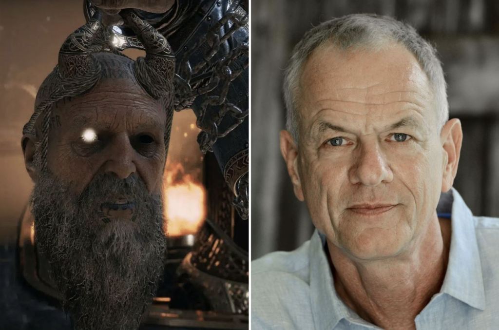 Who does Odin voices in God of War Ragnarok?