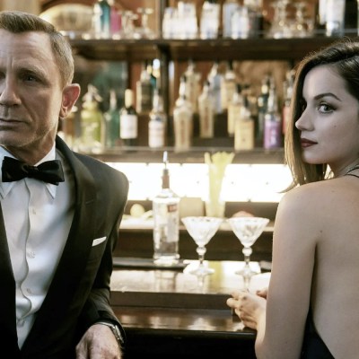 Daniel Craig and Ana de Armas in No Time to Die