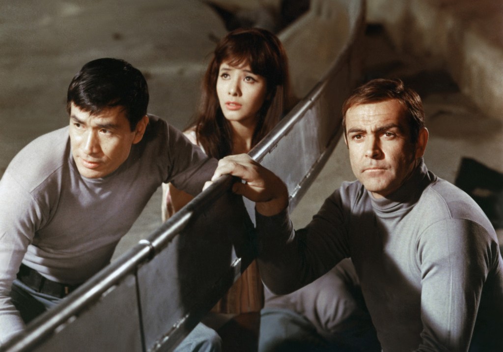 James Bond and ninjas in You Only Live Twice