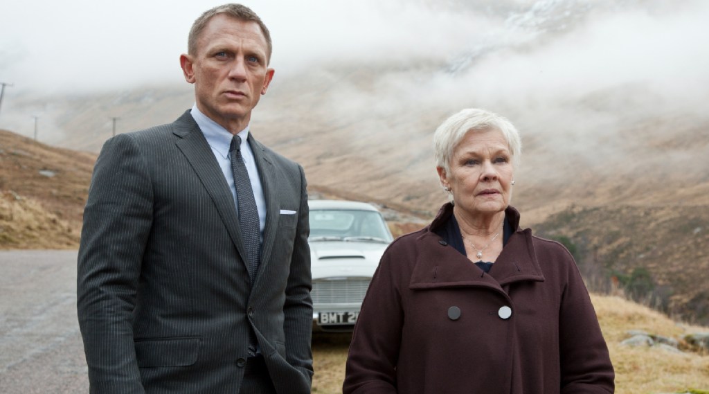 Daniel Craig and Judi Dench in Skyfall
