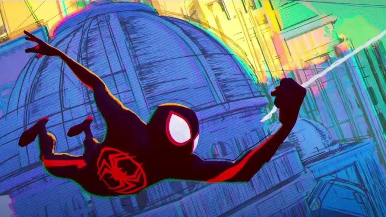 Spider-Man: Across the Spider-Verse Miles Morales Spider-Gwen 4K