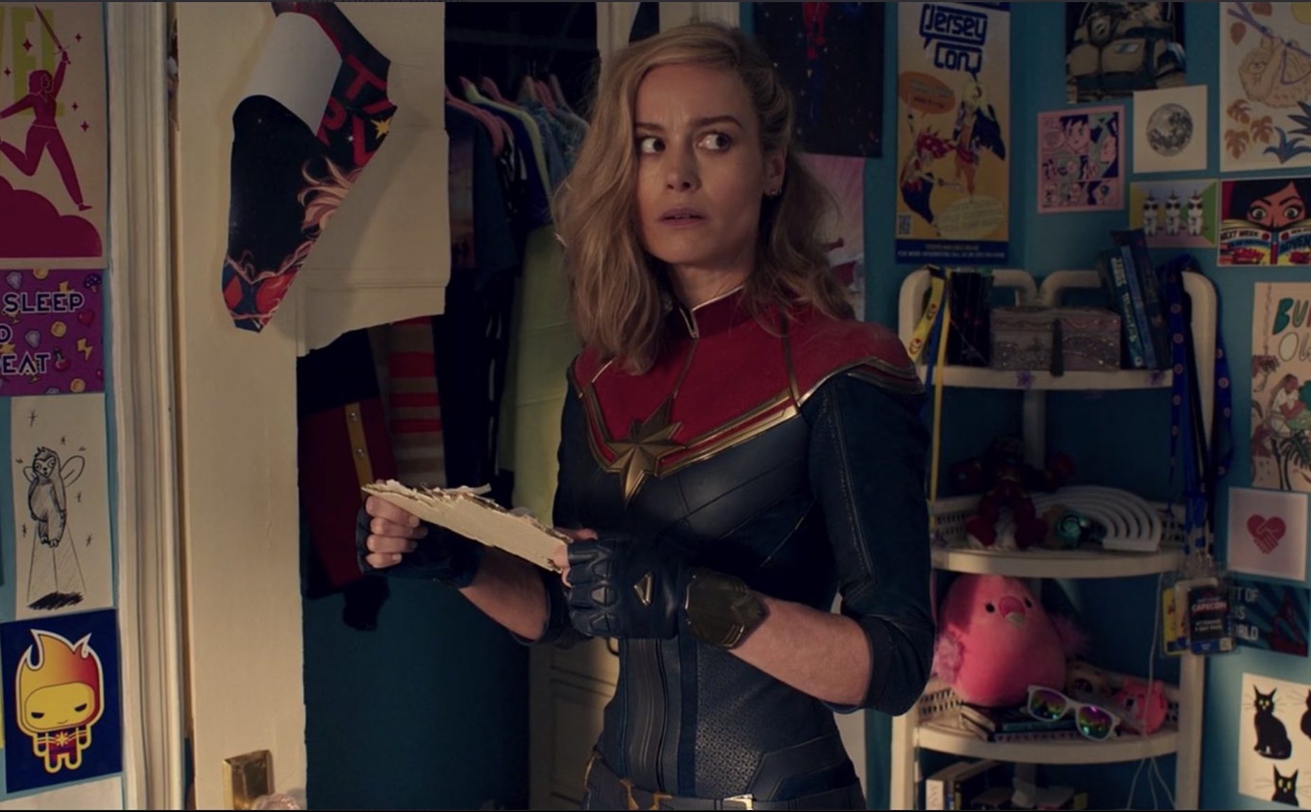 The Marvels' Trailer: Brie Larson's Captain Marvel Battles Vengeful Villain  – The Hollywood Reporter