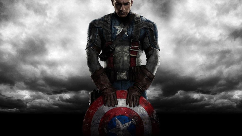 Chris Evans as Captain America in The First Avenger
