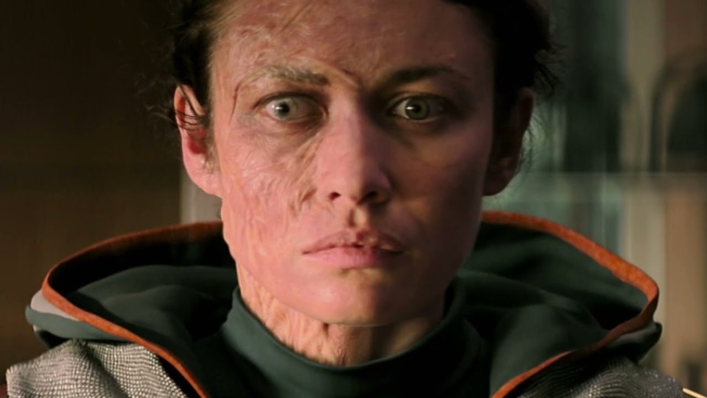 Olga Kurylenko as Taskmaster in Black Widow