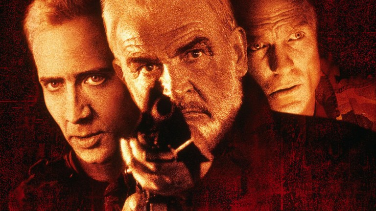 Nicolas Cage, Sean Connery and Ed Harris in The Rock