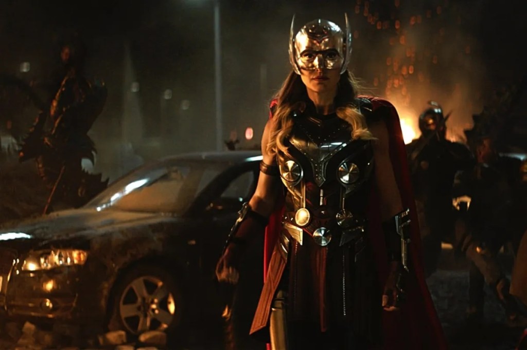 Natalie Portman as the Mighty Thor in Thor: Love and Thunder