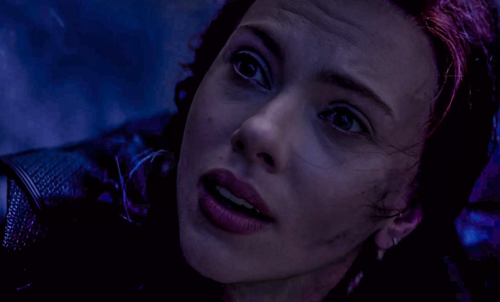 Scarlett Johansson as Natasha Romanoff in Avengers: Endgame